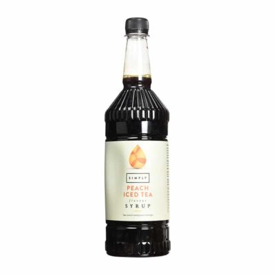 Simply Peach Iced Tea Syrup