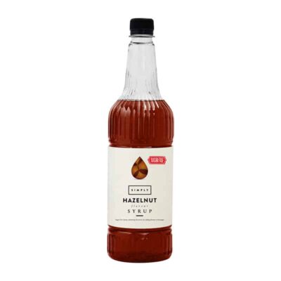 Simply Sugar Free Hazelnut Syrup