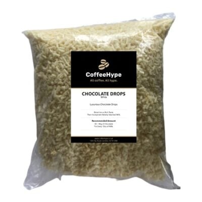 White Hot Chocolate Drops 1kg