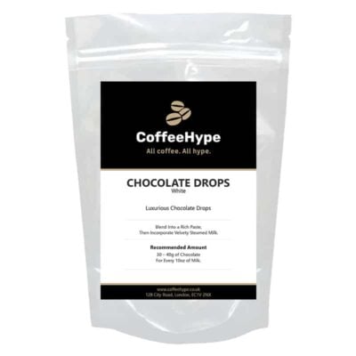 White Hot Chocolate Drops
